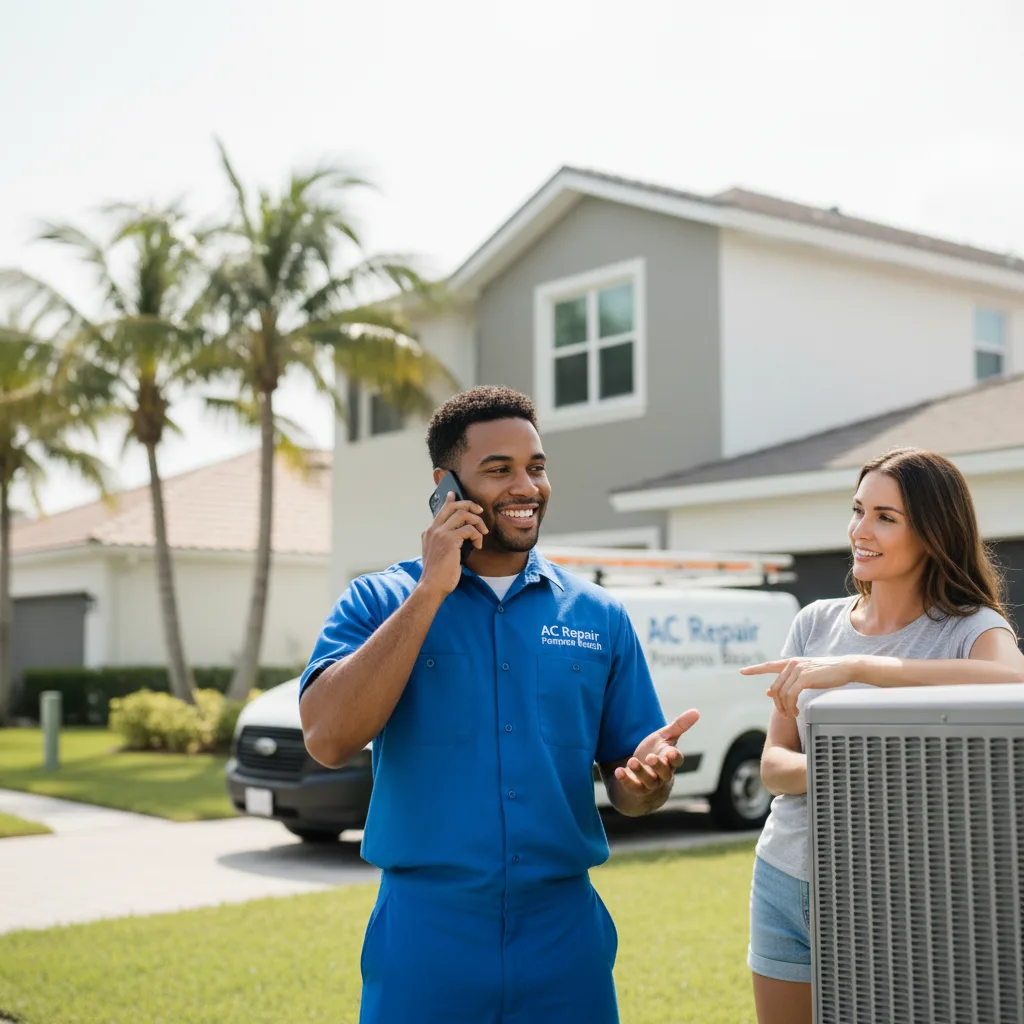 AC Repair Pompano Beach customer support in Juliette